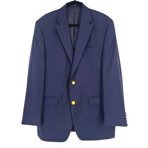 Lauren Ralph Lauren Men’s Navy Wool Blazer 40 R